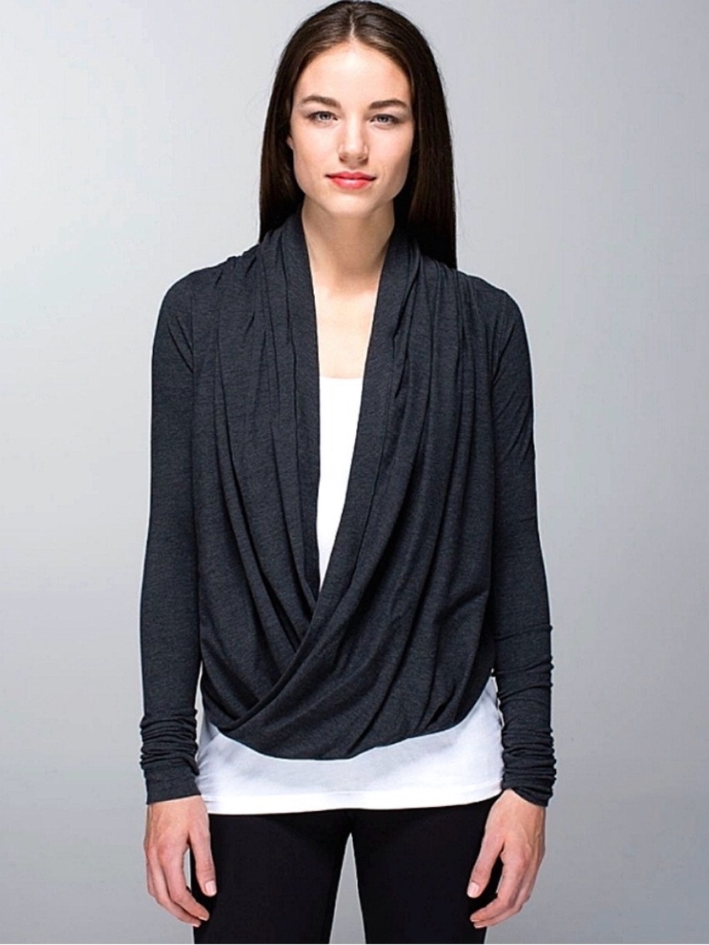 Lululemon iconic wrap - cotton charcoal gray